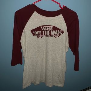 Vans 3/4 Sleeve Shirt